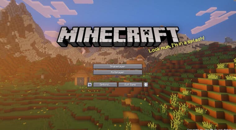 Imagen de Diseñan una nueva pantalla de título para Minecraft y es mucho mejor que la actual