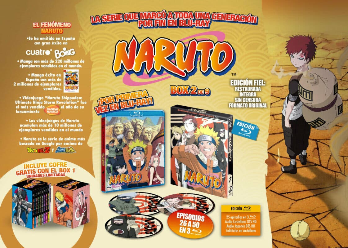Naruto BOX 2 Blu-ray