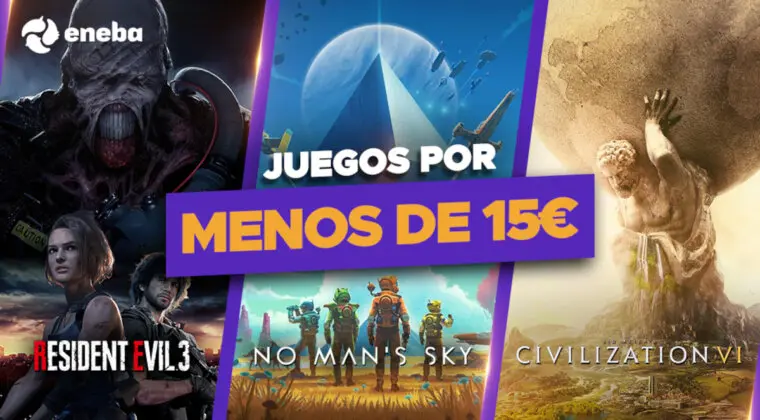 Imagen de Te presento 10 juegazos por menos de 15€ en Eneba