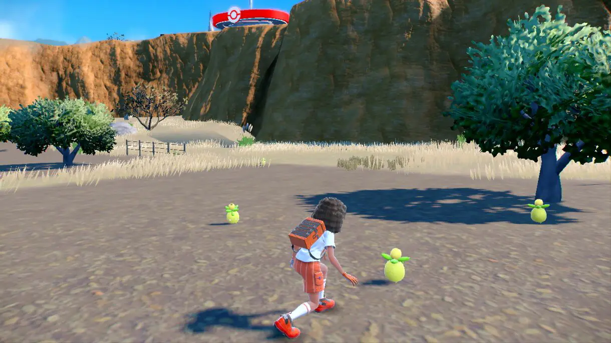Pokemon Escarlata y Purpura ingame
