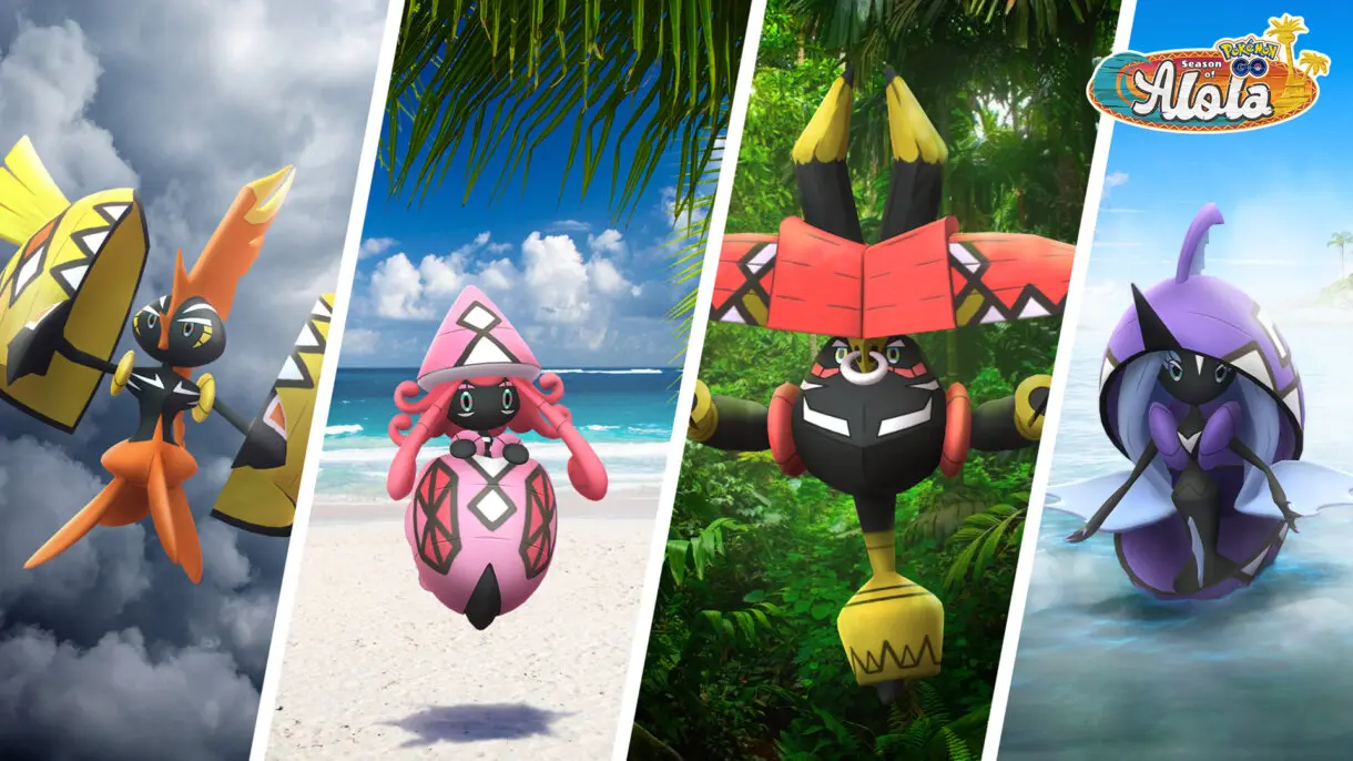 Pokemon GO Tapu Koko Tapu Lele Tapu Bulu Tapu Fini