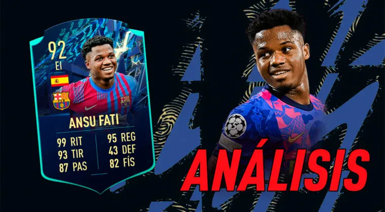 Imagen de FIFA 22: ¿Carta valiosa o fácil de remplazar? análisis de Ansu Fati TOTS Moments gratuito