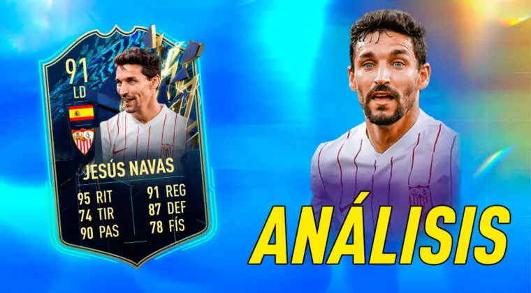 Imagen de FIFA 22: ¿El mejor LD de la Liga Santander? Análisis de Jesús Navas TOTS gratuito