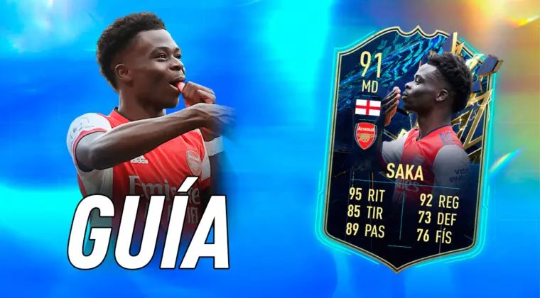 Imagen de FIFA 22: guía para conseguir a Bukayo Saka TOTS + otro token de los Swaps