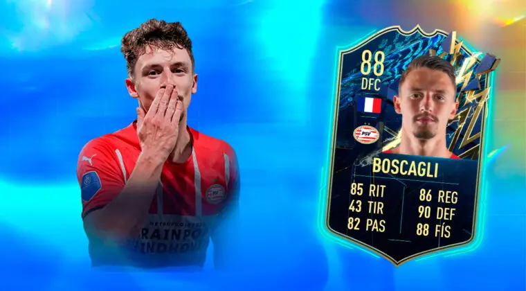 Imagen de FIFA 22: ¿Merece la pena Olivier Boscagli TOTS? + Solución del SBC