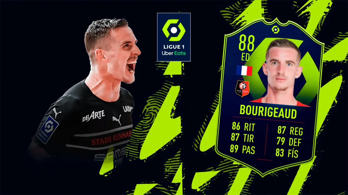 FIFA 22 Ultimate Team SBC Bourigeaud POTM Ligue 1 Abril