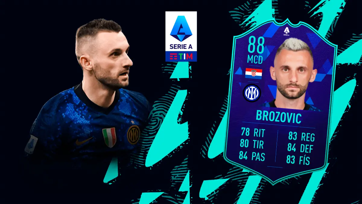 FIFA 22 Ultimate Team SBC Brozovic POTM Serie A Abril