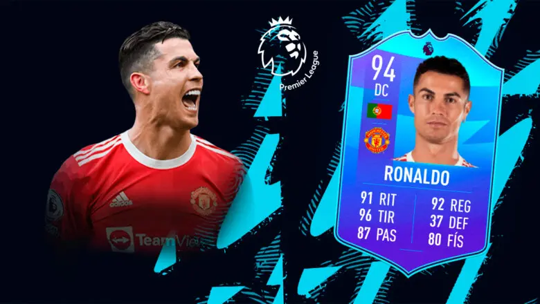 FIFA 22 Ultimate Team SBC Cristiano Ronaldo POTM Premier League Abril