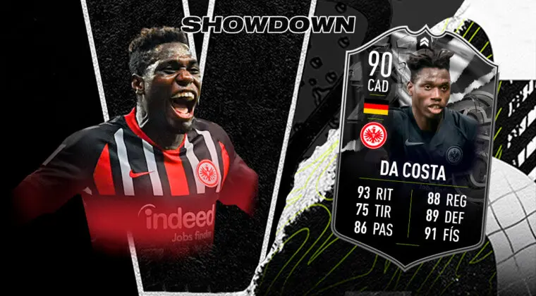 Imagen de FIFA 22: ¿Merece la pena Danny da Costa Showdown? + Solución del SBC