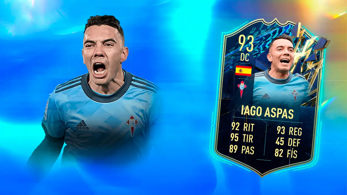 FIFA 22 Ultimate Team SBC Iago Aspas TOTS