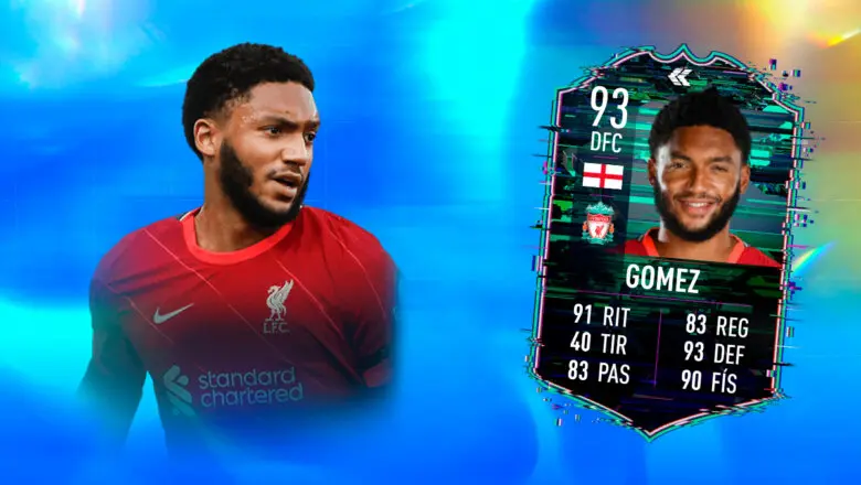 FIFA 22 Ultimate Team SBC Joe Gomez Flashback