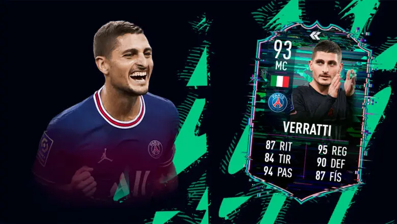FIFA 22 Ultimate Team SBC Verratti Flashback