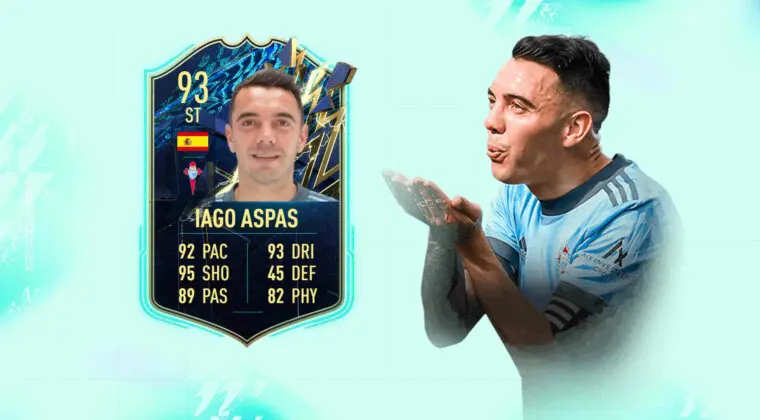 Imagen de FIFA 22: Iago Aspas TOTS no aparece en SBC por culpa de un error