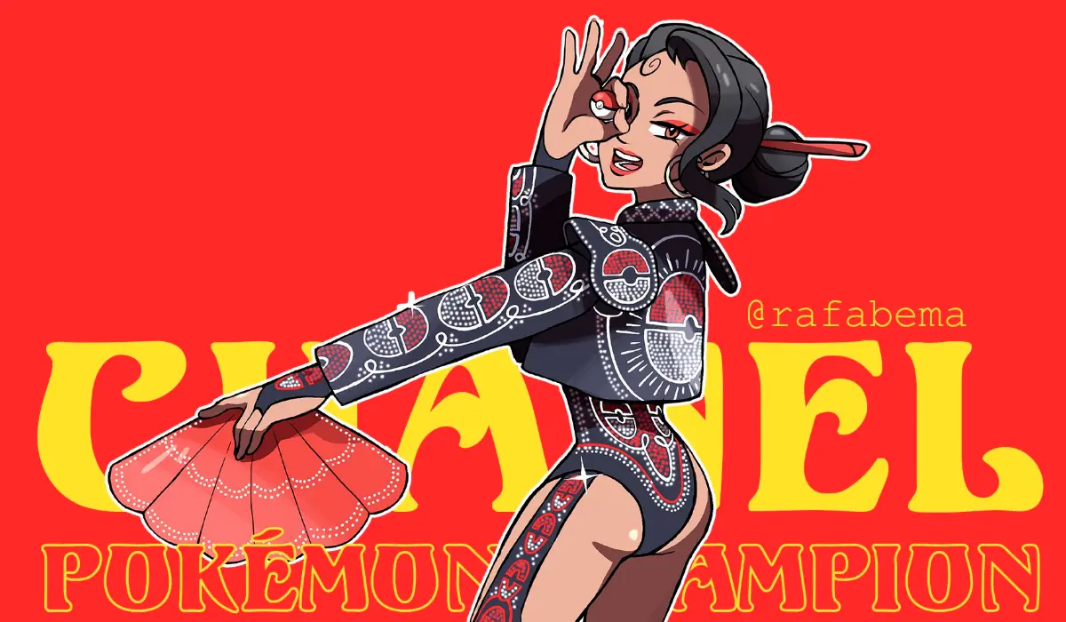 Chanel como entrenadora en Pokémon Escarlata y Púrpura