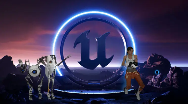 Imagen de Un fan ha hecho un remake del nivel 00 de Portal con Unreal Engine 5, ¡y podría ser perfectamente Portal 3!