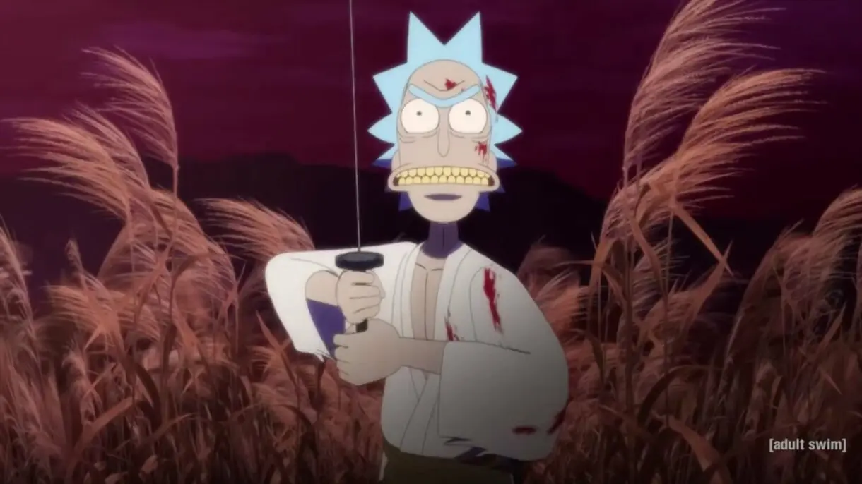 rick morty anime