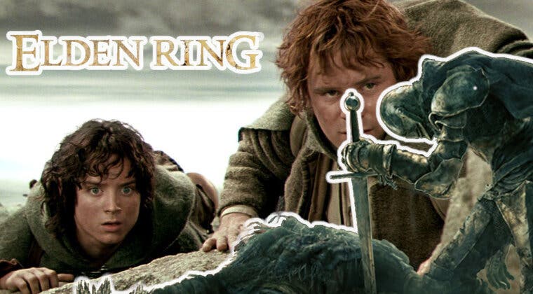 Imagen de Recrean a Sam y Frodo de El Señor de los Anillos en Elden Ring y el resultado es espectacular