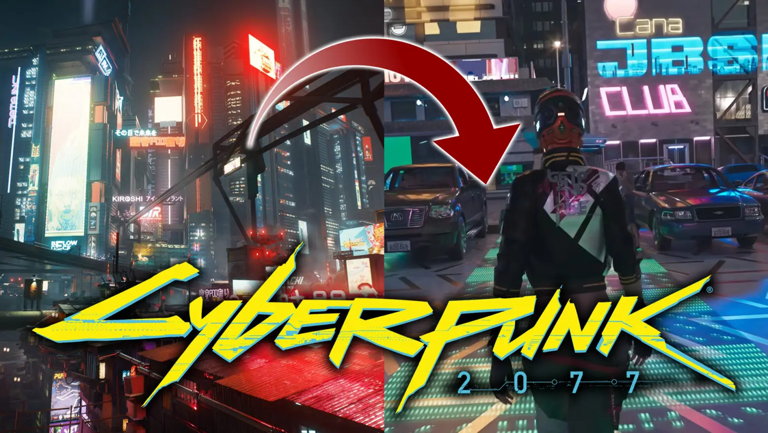 El gran aspecto de Cyberpunk 2077 con Unreal Engine 5