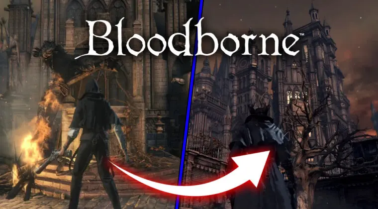 Imagen de Bloodborne de por sí ya es espectacular, pero funcionando a 4K y 60fps lo es más todavía