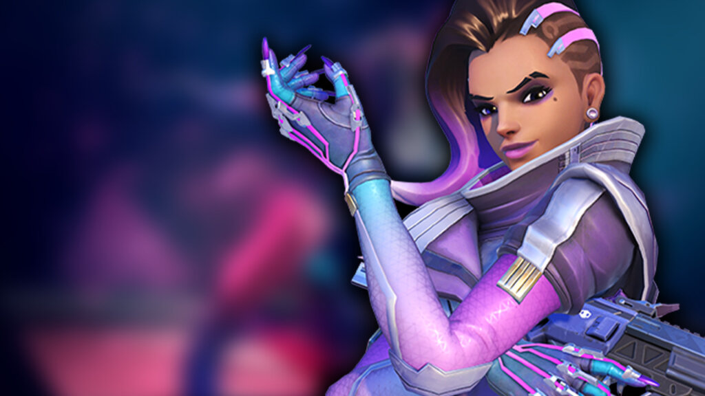 El cosplay de un personaje de Overwatch