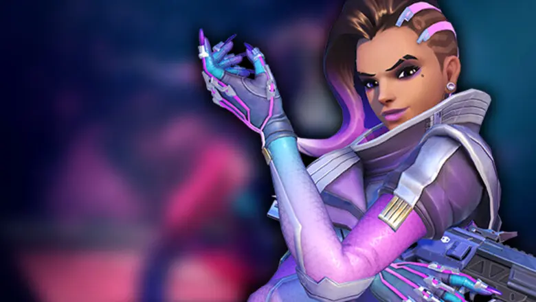 El cosplay de un personaje de Overwatch