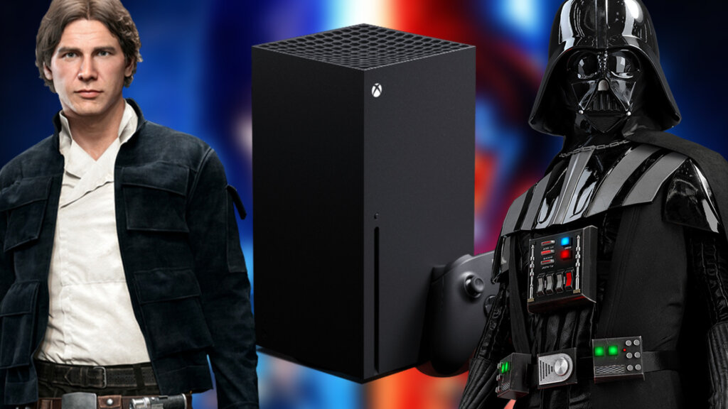 Unos diseños increíbles para Xbox basados en Star Wars