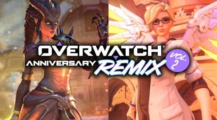 Imagen de Filtrada la fecha, los desafíos y algunas skins de Overwatch Anniversary Remix vol. 2