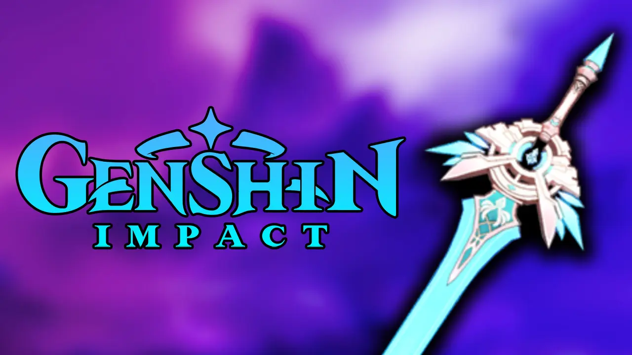 Recrean una de las mejores armas de Genshin Impact