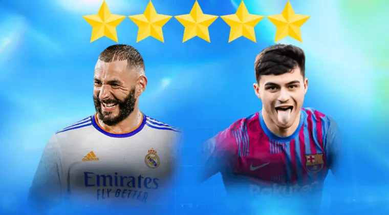 Imagen de FIFA 22: aquí tienes las stats, estrellas y work rates de los TOTS de la Liga Santander