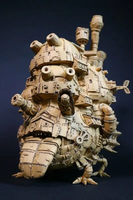 Studio Ghibli El castillo ambulante de carton