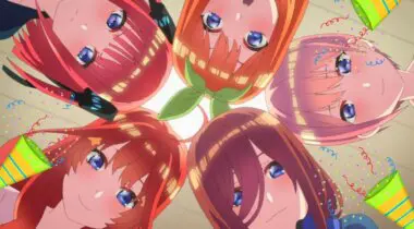 Imagen de Las quintillizas de The Quintessential Quintuplets celebran su cumpleaños con este arte oficial