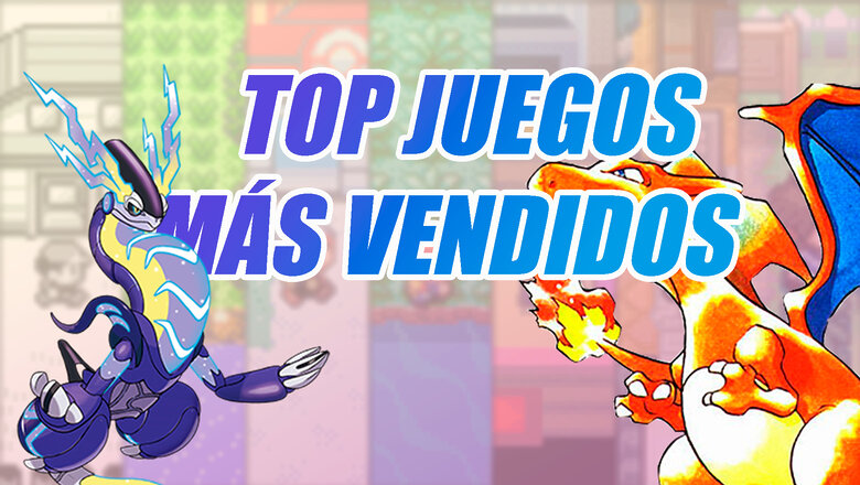 Top juegos Pokemon mas vendidos
