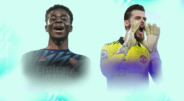 Imagen de FIFA 22: De Gea TOTS Moments y Saka TOTS son las nuevas cartas gratuitas e incluyen dos tokens Swaps