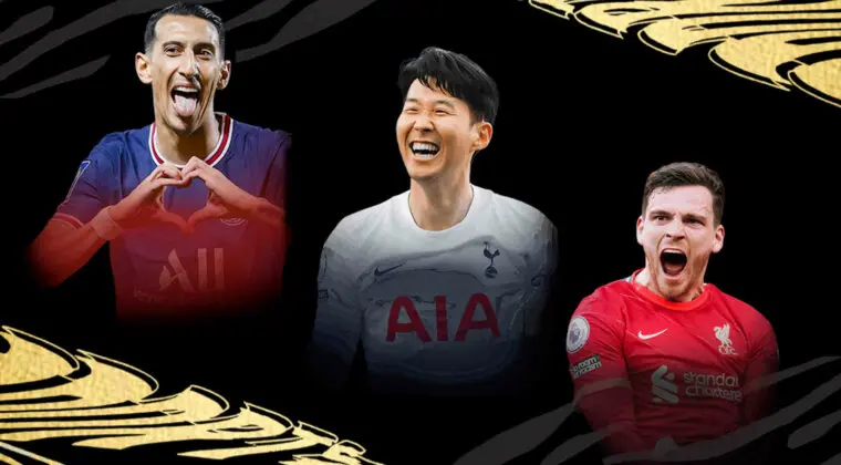 Imagen de FIFA 22: Son destaca en el último TOTW de la temporada