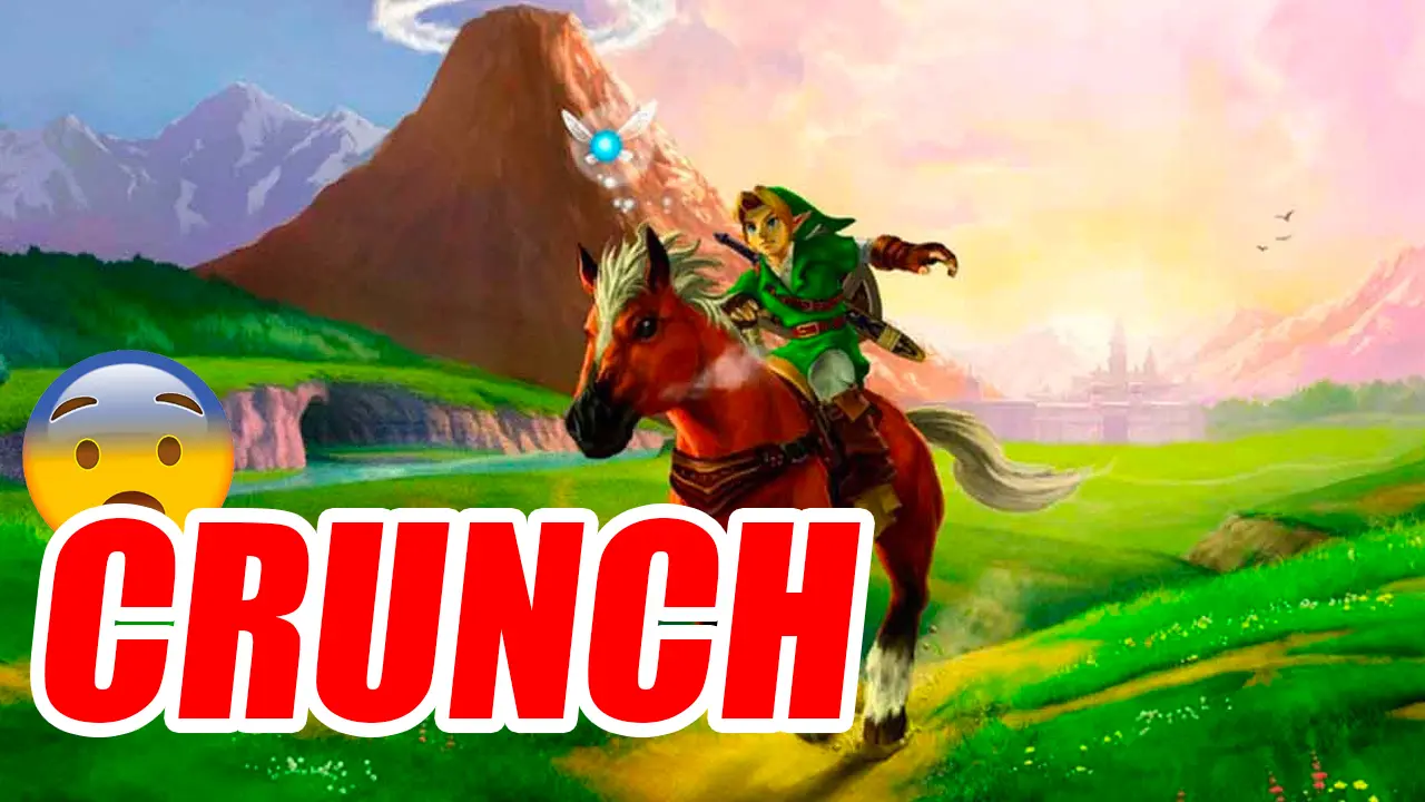 The legend of zelda: ocarina of time crunch