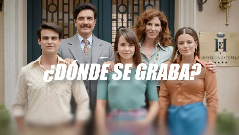plató de Amar es para siempre