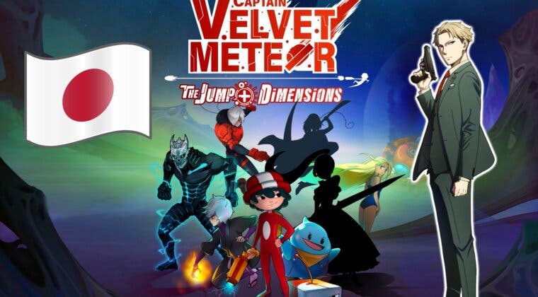 Imagen de Así es Captain Velvet Meteor, un juego de Switch que tiene personajes de Spy x Family y más mangas