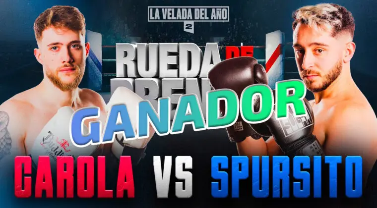 Imagen de La Velada Del Año 2: Ganador del Spursito vs Carola, así fue el combate