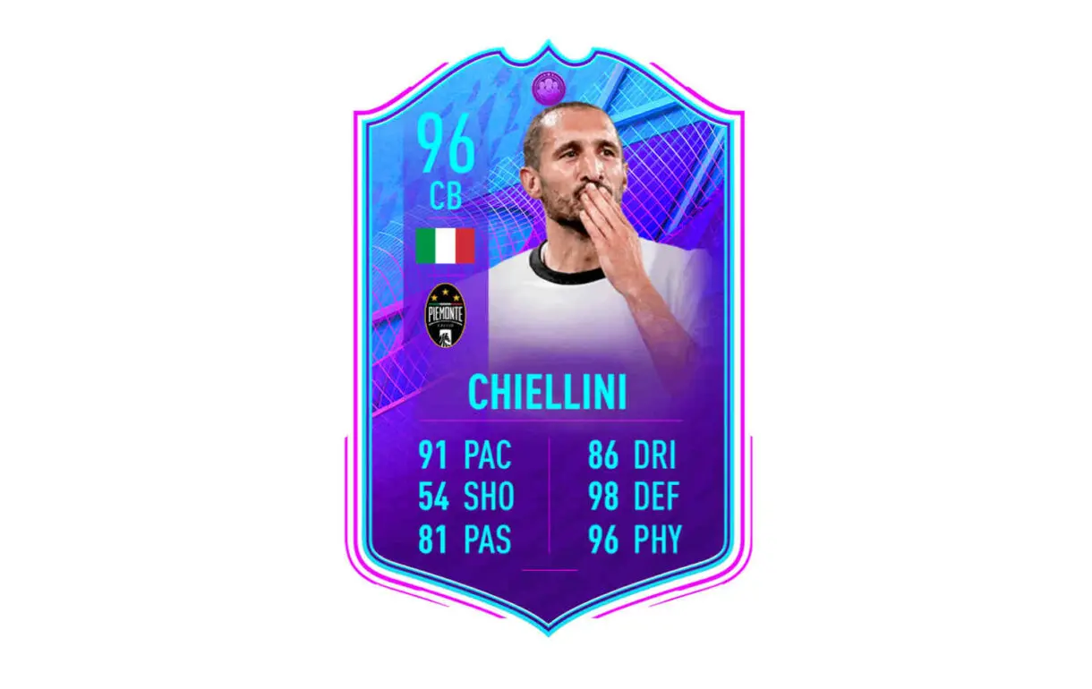 Carta Chiellini Fin de Una Era FIFA 22 Ultimate Team