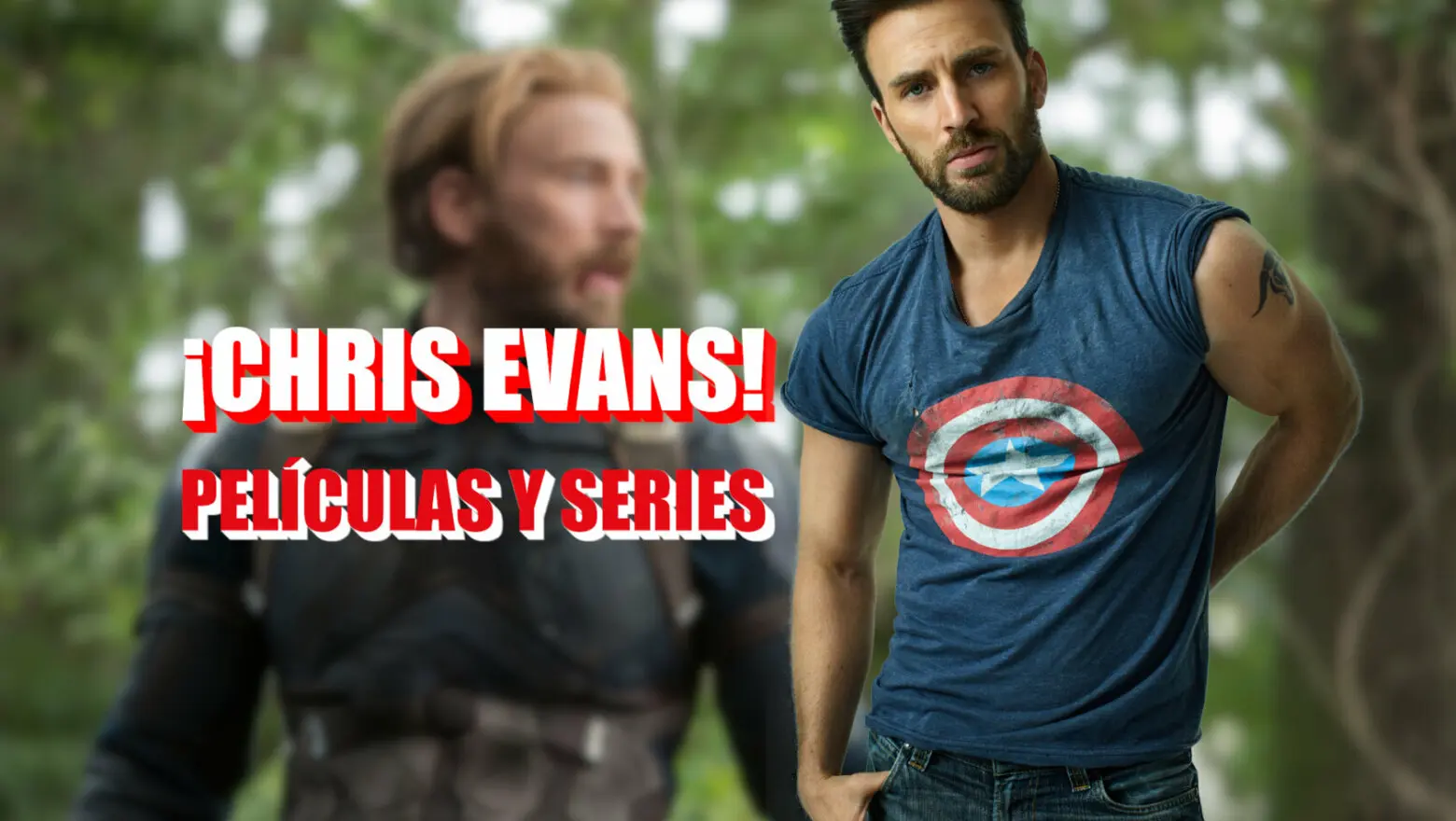 chris evans peliculas y series