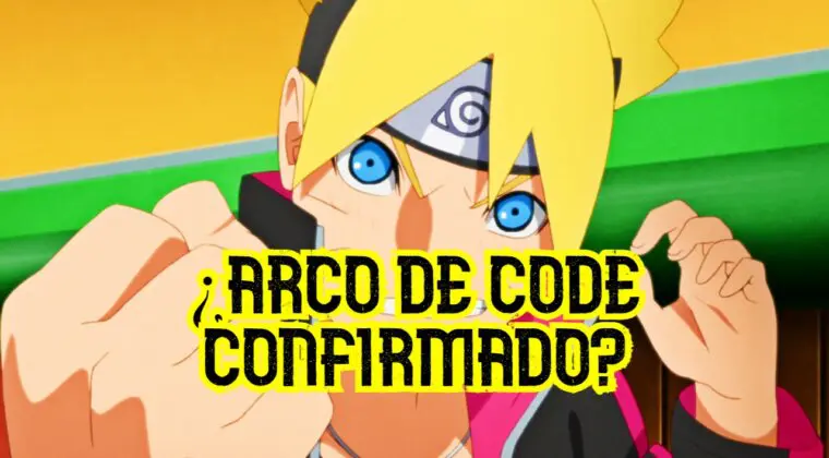 Imagen de El arco de Code de Boruto ya tendría planeado su estreno en el anime