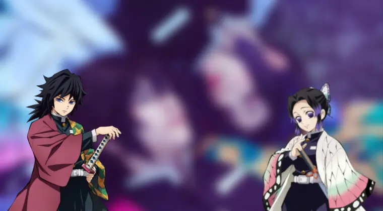 Imagen de Kimetsu no Yaiba: Tomioka y Shinobu posan juntos en este tierno cosplay