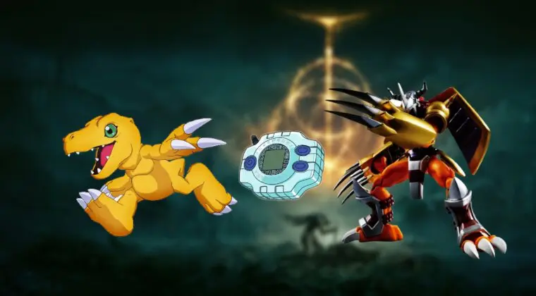 Imagen de Así Digievoluciona Agumon en Elden Ring; no, no es broma (bueno, un poco sí)