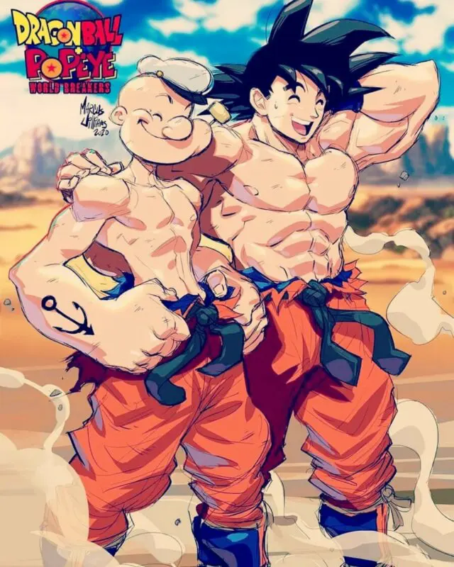 dragon ball popeye 1