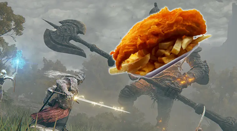 Imagen de Elden Ring: Este mod hace que te tengas que enfrentar a... ¿una tienda de Fish and Chips?
