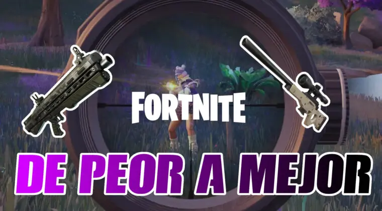 Imagen de Fortnite: ordeno de peor a mejor las nuevas armas que han llegado en la Temporada 3