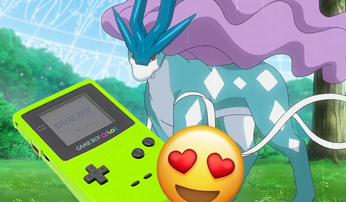 Game Boy Color Suicune Pokémon Cristal