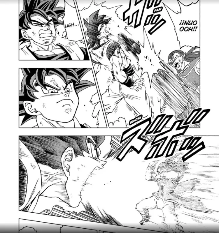 goku mouth blast