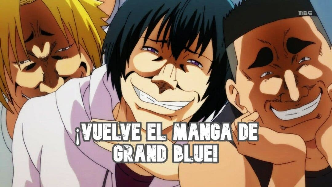 El manga de Grand Blue volverá a publicarse después de 2 meses de parón