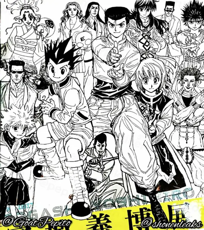 panel especial de la expo de Togashi